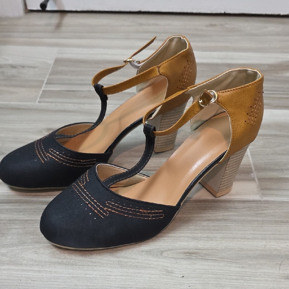 Women's Chunky Heel Dress Sandals